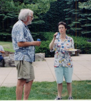 at the summer picnic 2001