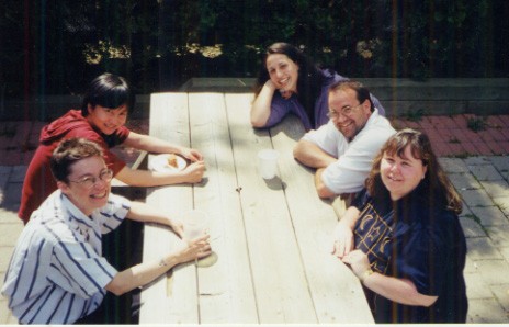 at the summer picnic 2000